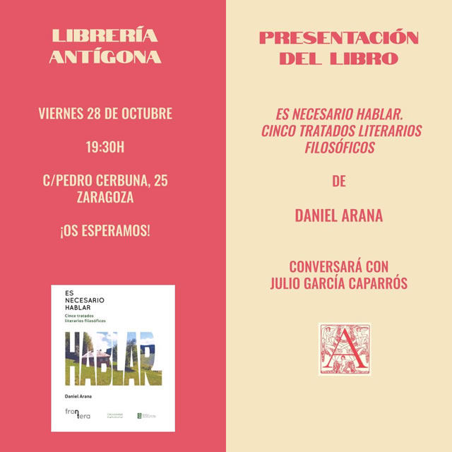 Daniel Arana presenta 